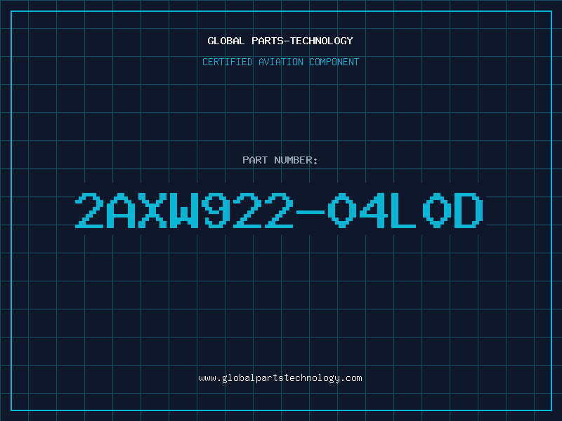 Aviation Part 2AXW922-04L0D