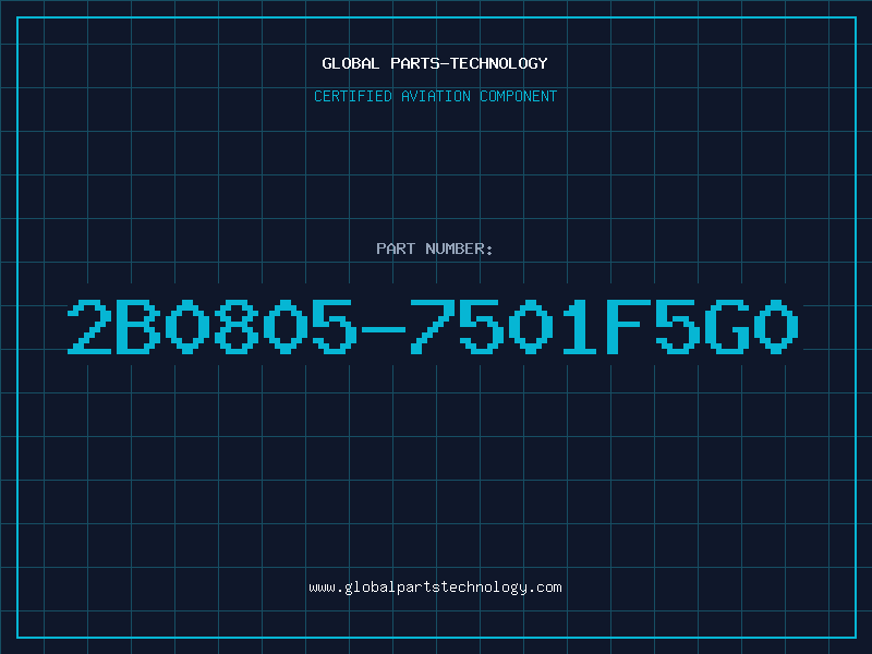 Aviation Part 2B0805-7501F5G0
