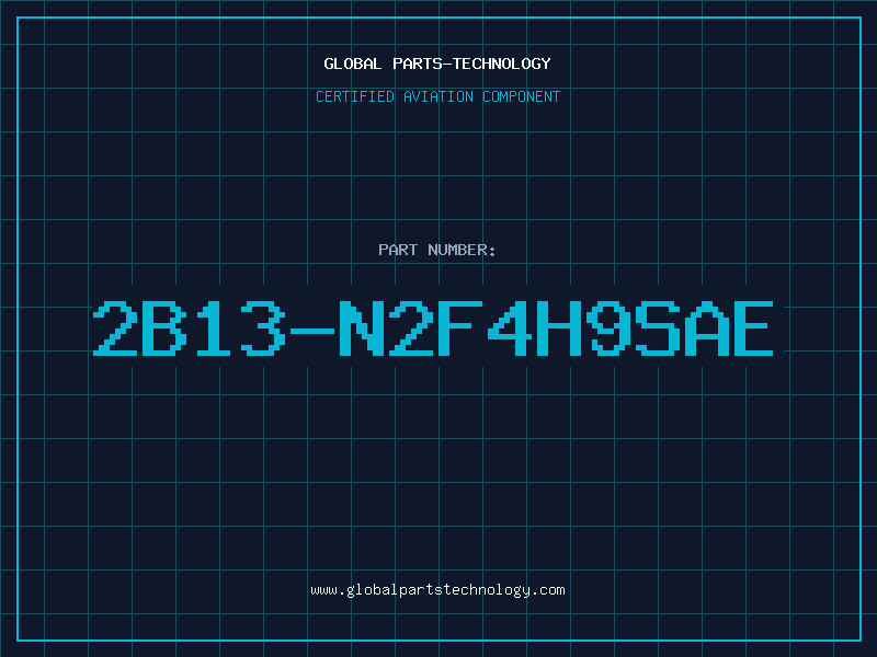 Aviation Part 2B13-N2F4H9SAE