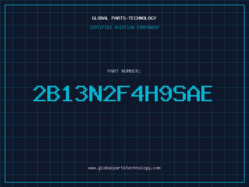 Aviation Part 2B13N2F4H9SAE