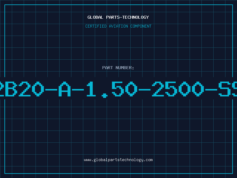 Aviation Part 2B20-A-1.50-2500-SS