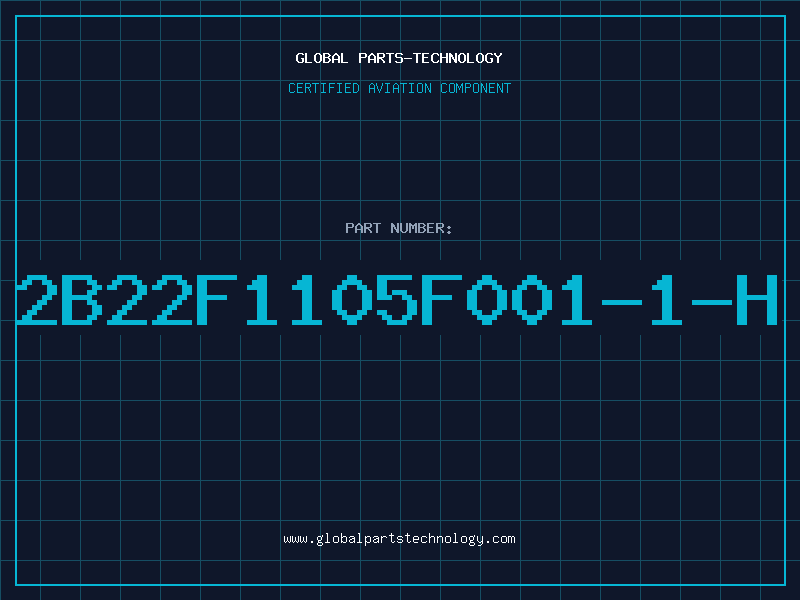 Aviation Part 2B22F1105F001-1-H