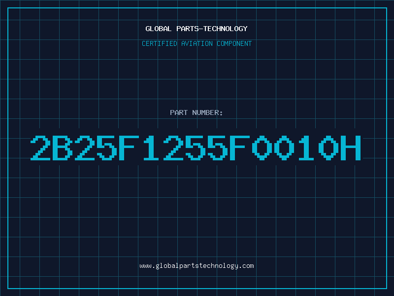 Aviation Part 2B25F1255F0010H