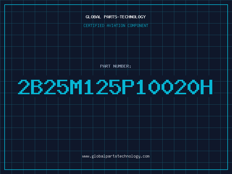Aviation Part 2B25M125P10020H