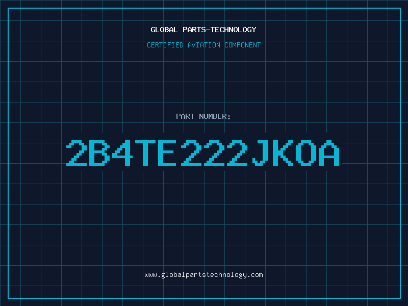 Aviation Part 2B4TE222JKOA
