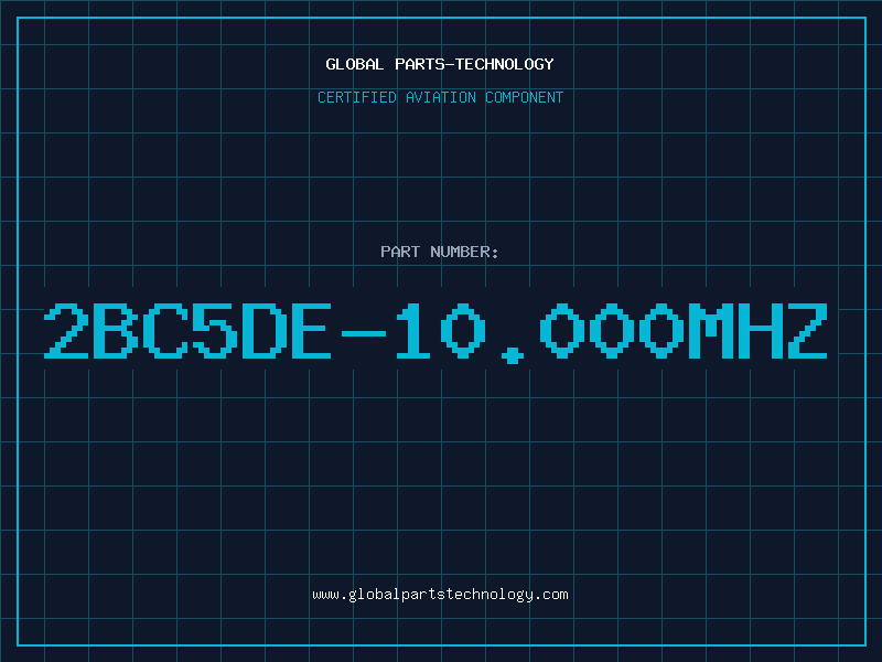 Aviation Part 2BC5DE-10.000MHZ