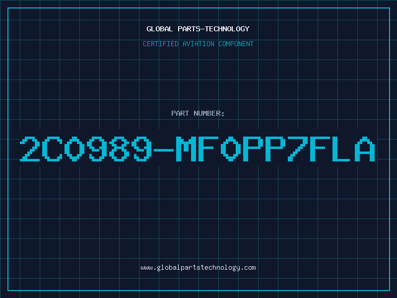 Aviation Part 2C0989-MF0PP7FLA
