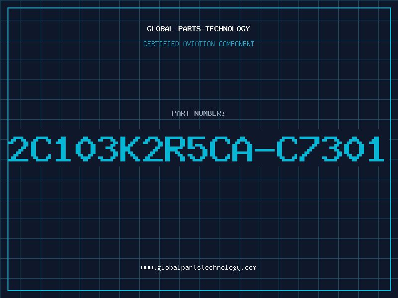 Aviation Part 2C103K2R5CA-C7301