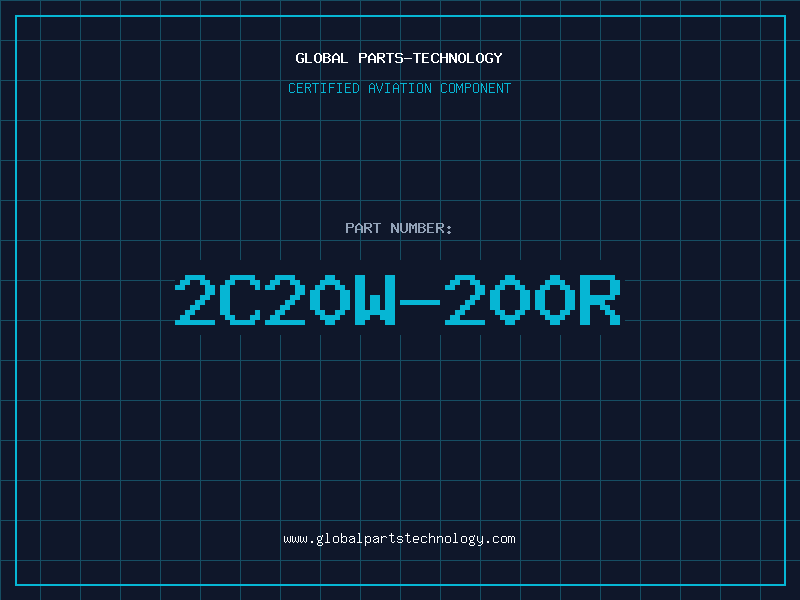 Aviation Part 2C20W-200R
