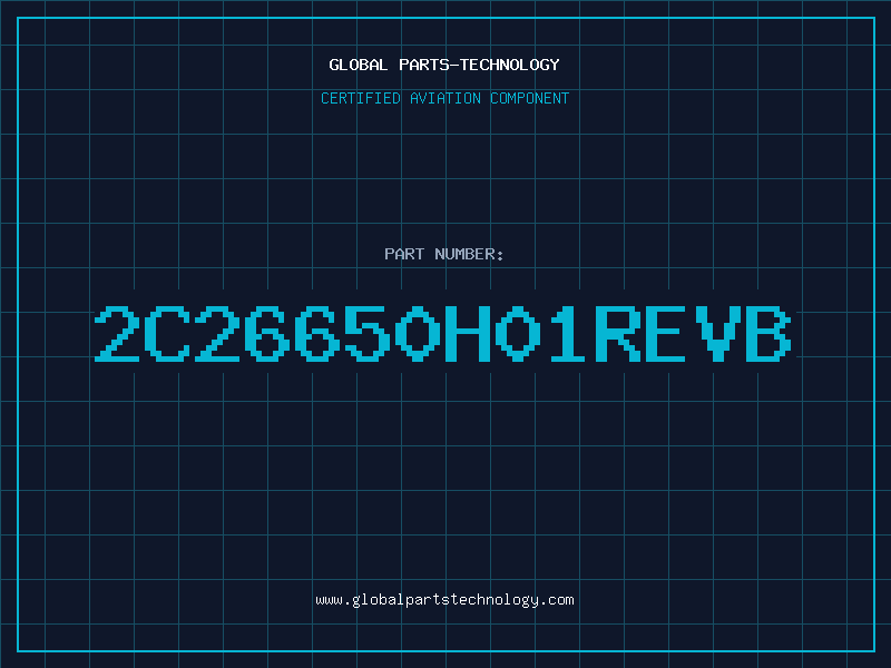 Aviation Part 2C26650H01REVB
