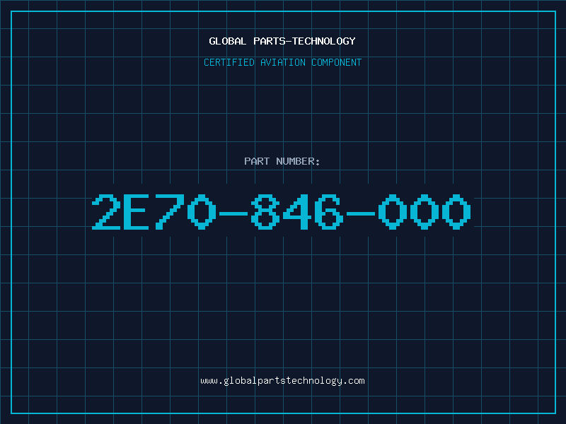 Aviation Part 2E70-846-000