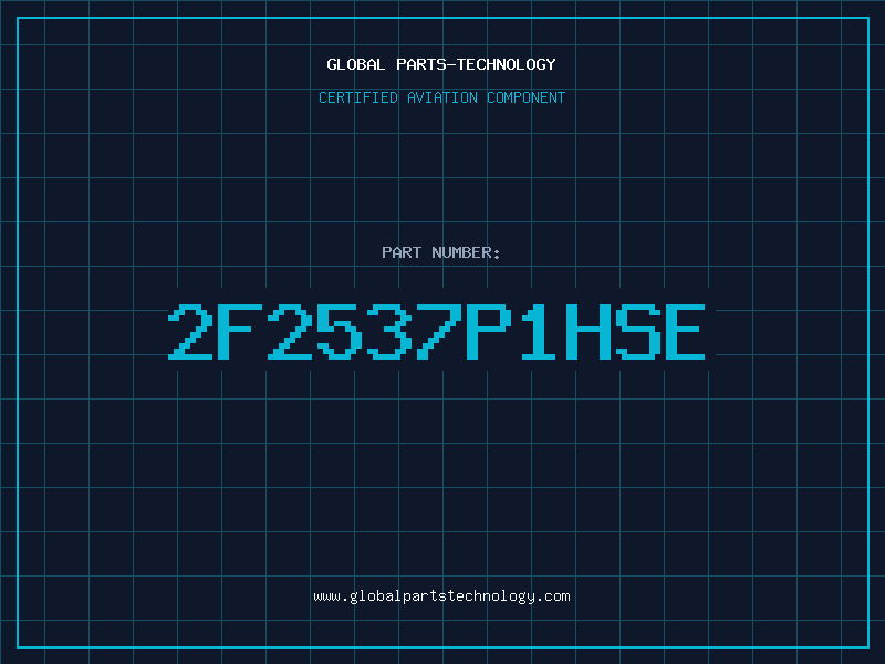 Aviation Part 2F2537P1HSE
