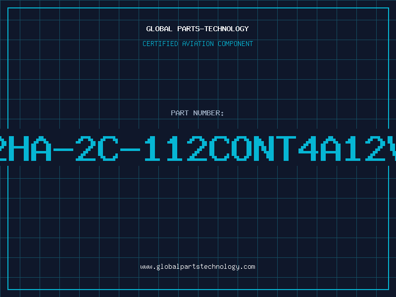 Aviation Part 2HA-2C-112CONT4A12V
