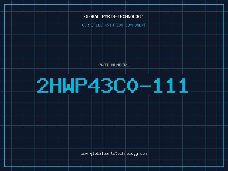 Aviation Part 2HWP43C0-111