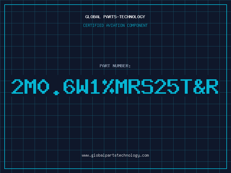 Aviation Part 2M0.6W1%MRS25T&R