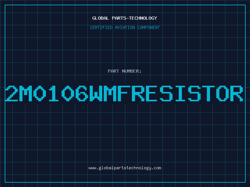 Aviation Part 2M0106WMFRESISTOR