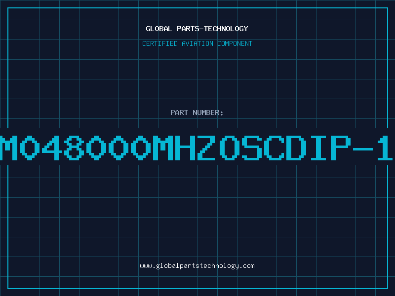 Aviation Part 2M048000MHZOSCDIP-14
