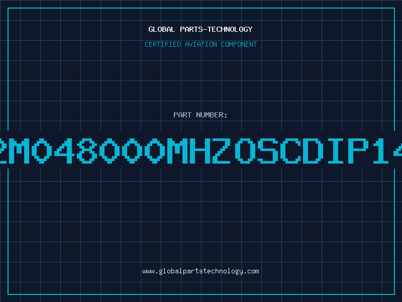 Aviation Part 2M048000MHZOSCDIP14