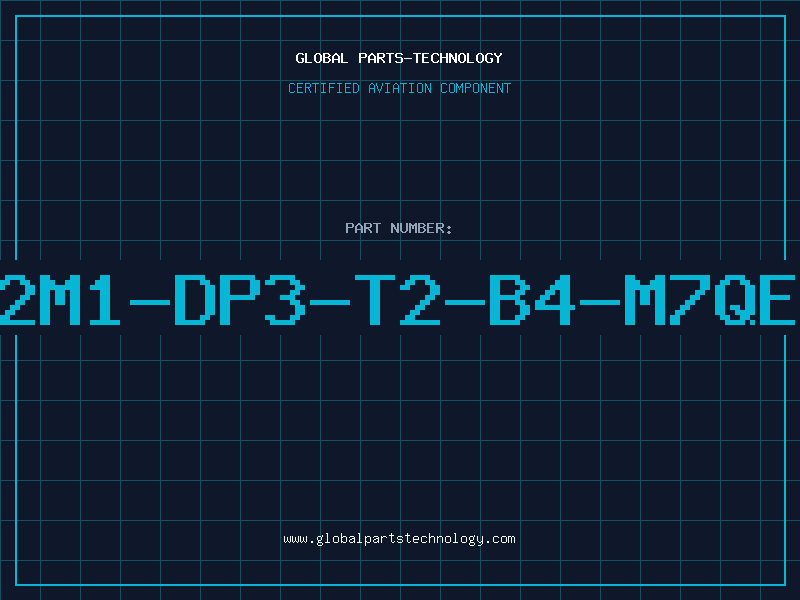 Aviation Part 2M1-DP3-T2-B4-M7QE