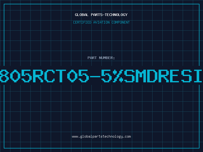 Aviation Part 2M20805RCT05-5%SMDRESISTOR