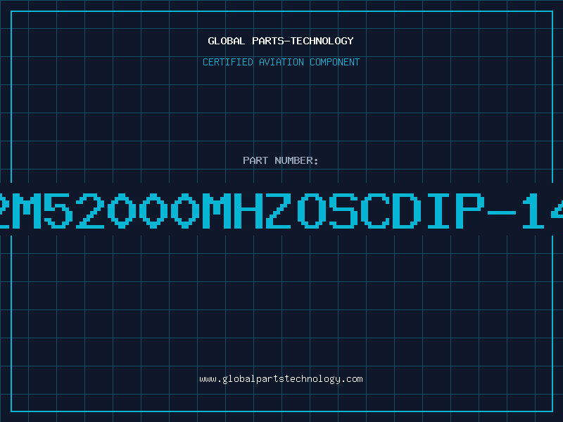 Aviation Part 2M52000MHZOSCDIP-14