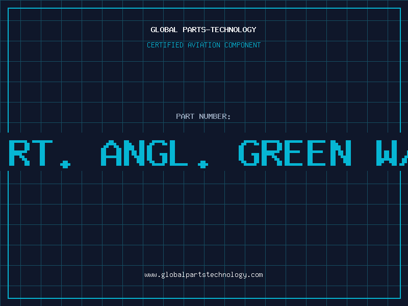Aviation Part 2MM RT. ANGL. GREEN W/RES