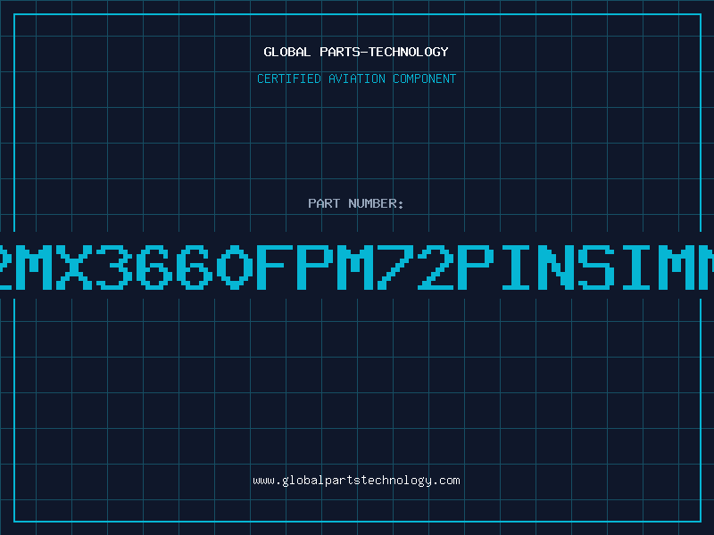 Aviation Part 2MX3660FPM72PINSIMM