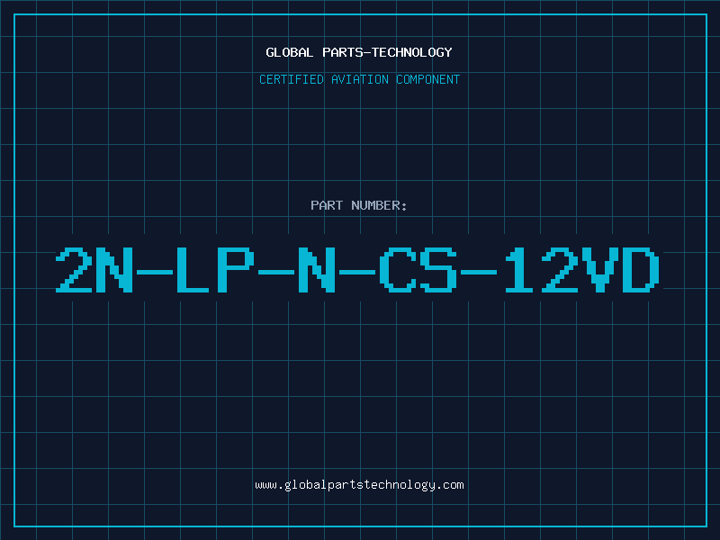 Aviation Part 2N-LP-N-CS-12VD