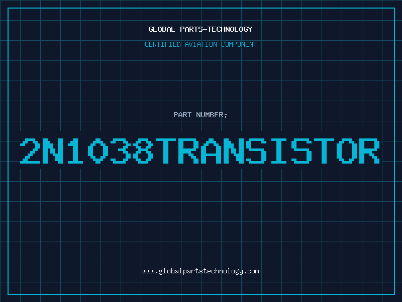 Aviation Part 2N1038TRANSISTOR