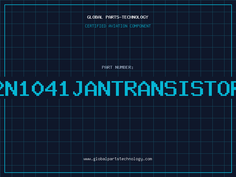 Aviation Part 2N1041JANTRANSISTOR