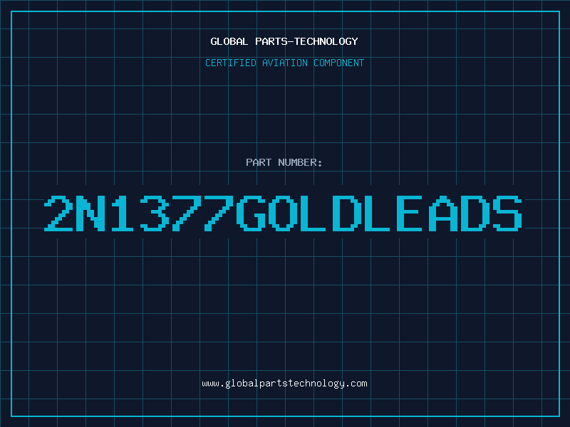 Aviation Part 2N1377GOLDLEADS