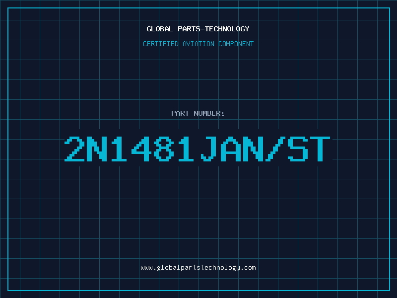 Aviation Part 2N1481JAN/ST