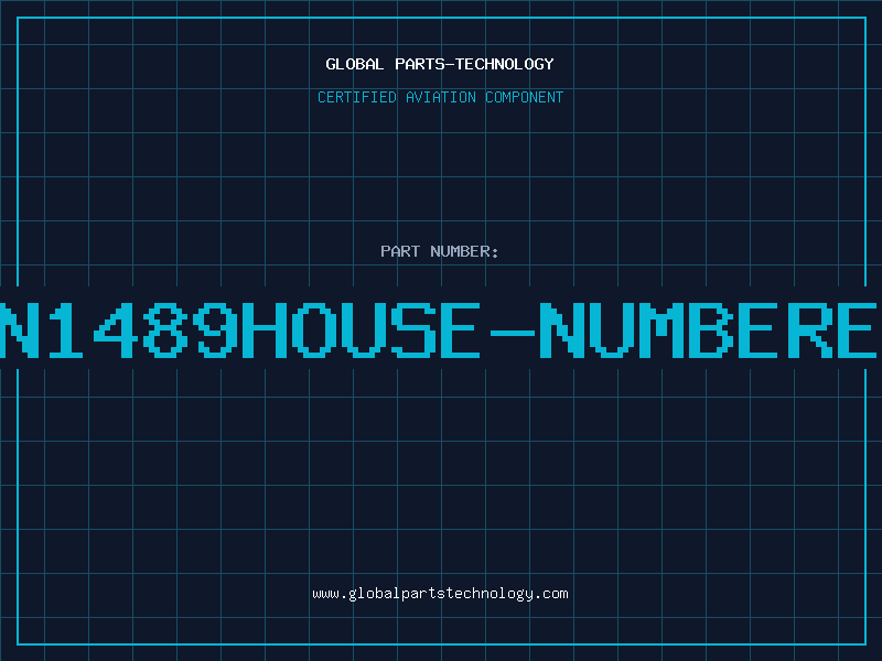 Aviation Part 2N1489HOUSE-NUMBERED