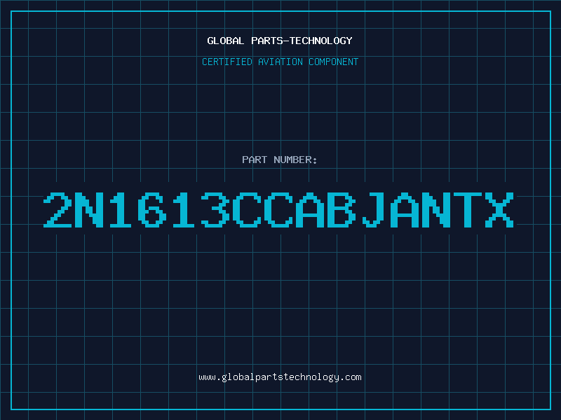 Aviation Part 2N1613CCABJANTX