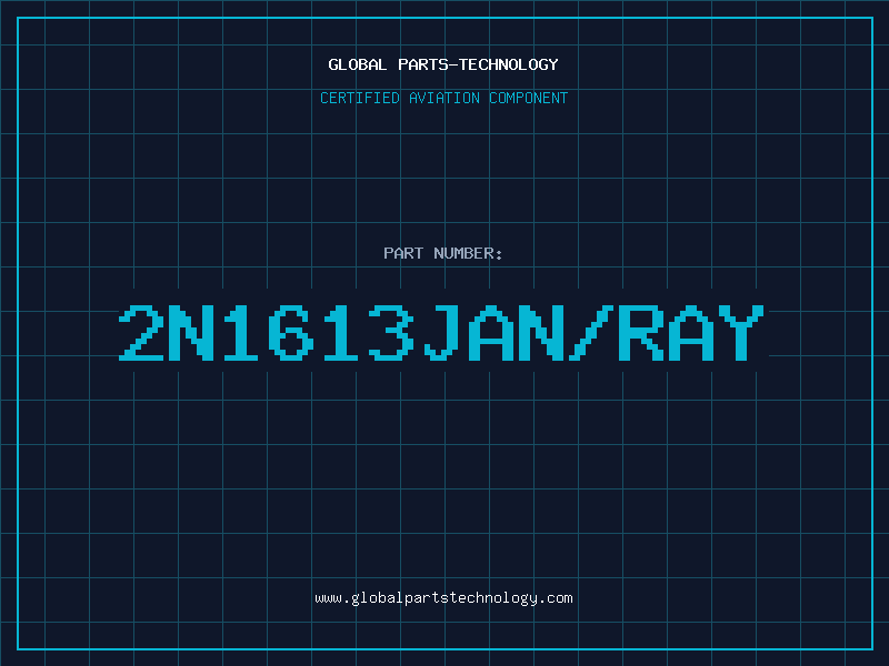 Aviation Part 2N1613JAN/RAY