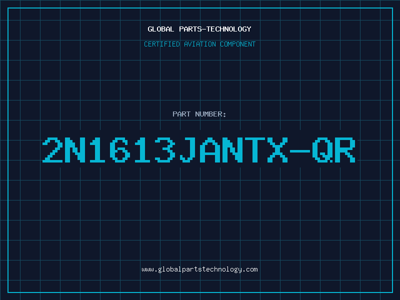 Aviation Part 2N1613JANTX-QR
