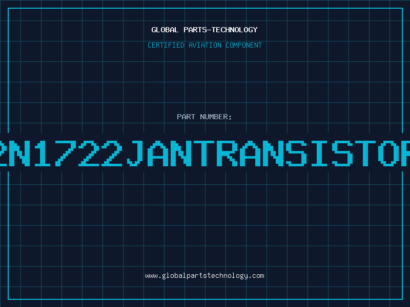 Aviation Part 2N1722JANTRANSISTOR