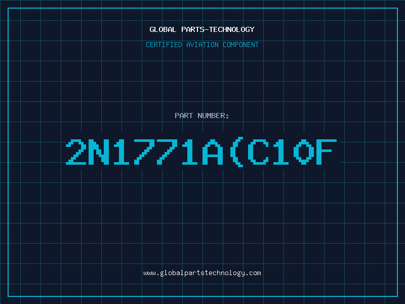 Aviation Part 2N1771A(C10F