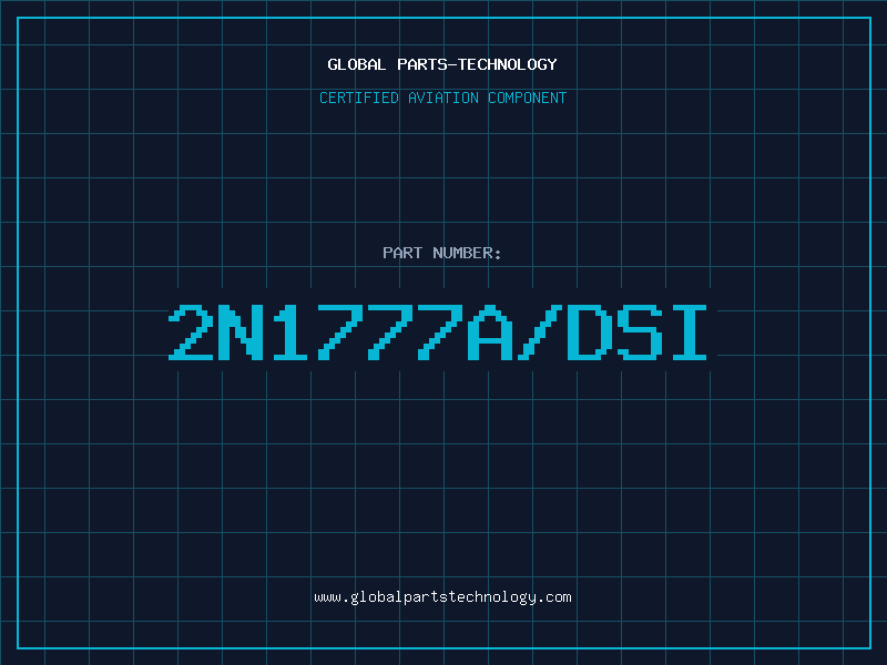 Aviation Part 2N1777A/DSI