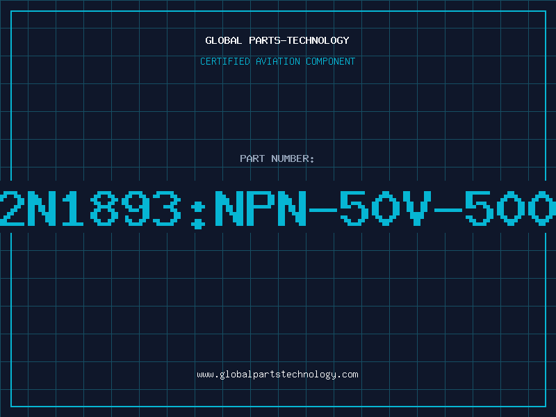 Aviation Part 2N1893:NPN-50V-500