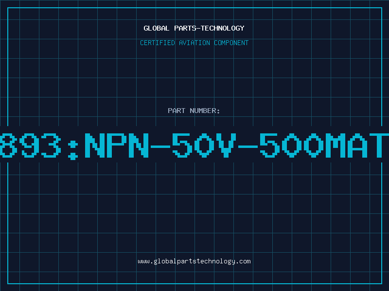 Aviation Part 2N1893:NPN-50V-500mATO-5