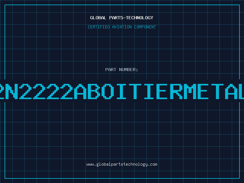 Aviation Part 2N2222ABOITIERMETAL