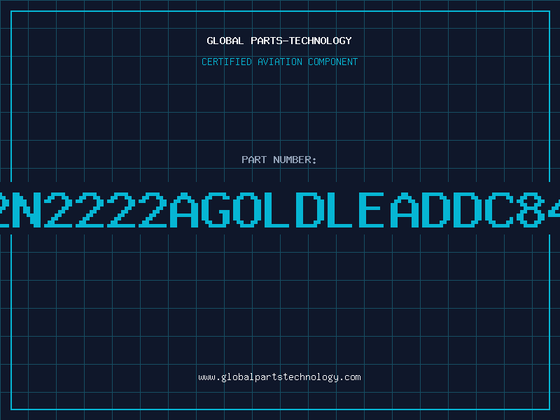 Aviation Part 2N2222AGOLDLEADDC84
