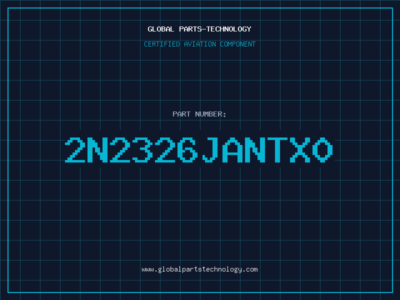 Aviation Part 2N2326JANTX0