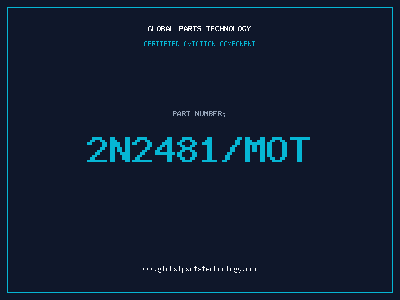 Aviation Part 2N2481/MOT