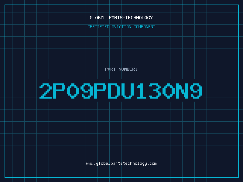 Aviation Part 2P09PDU130N9