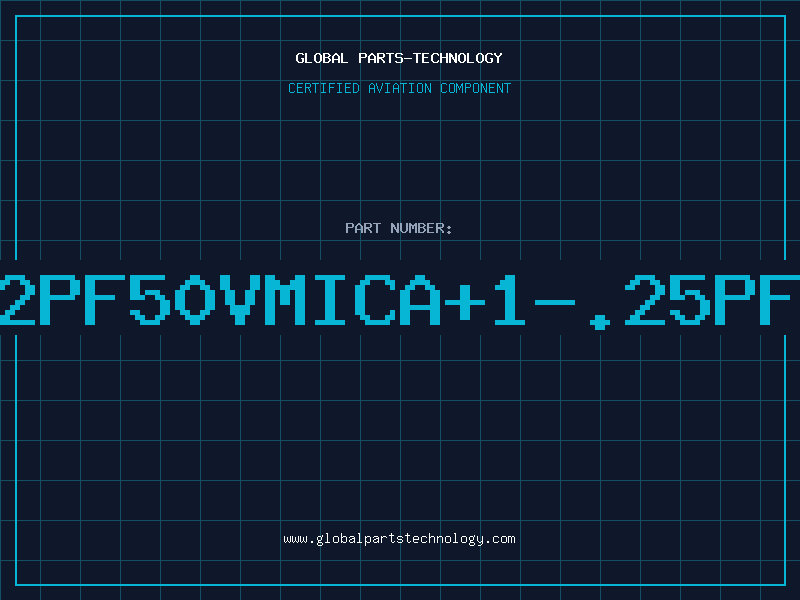 Aviation Part 2PF50VMICA+1-.25PF