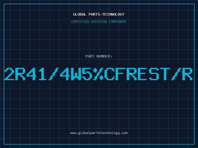 Aviation Part 2R41/4W5%CFREST/R