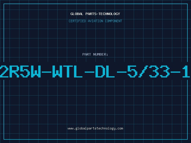 Aviation Part 2R5W-WTL-DL-5/33-1
