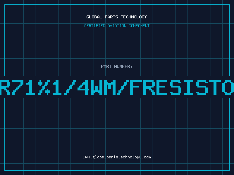 Aviation Part 2R71%1/4WM/FRESISTOR